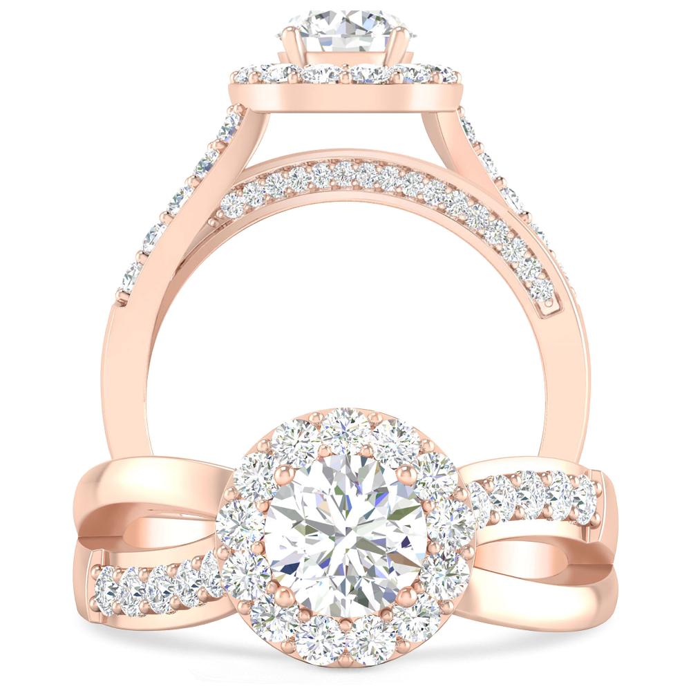 Rose Gold - Diamond