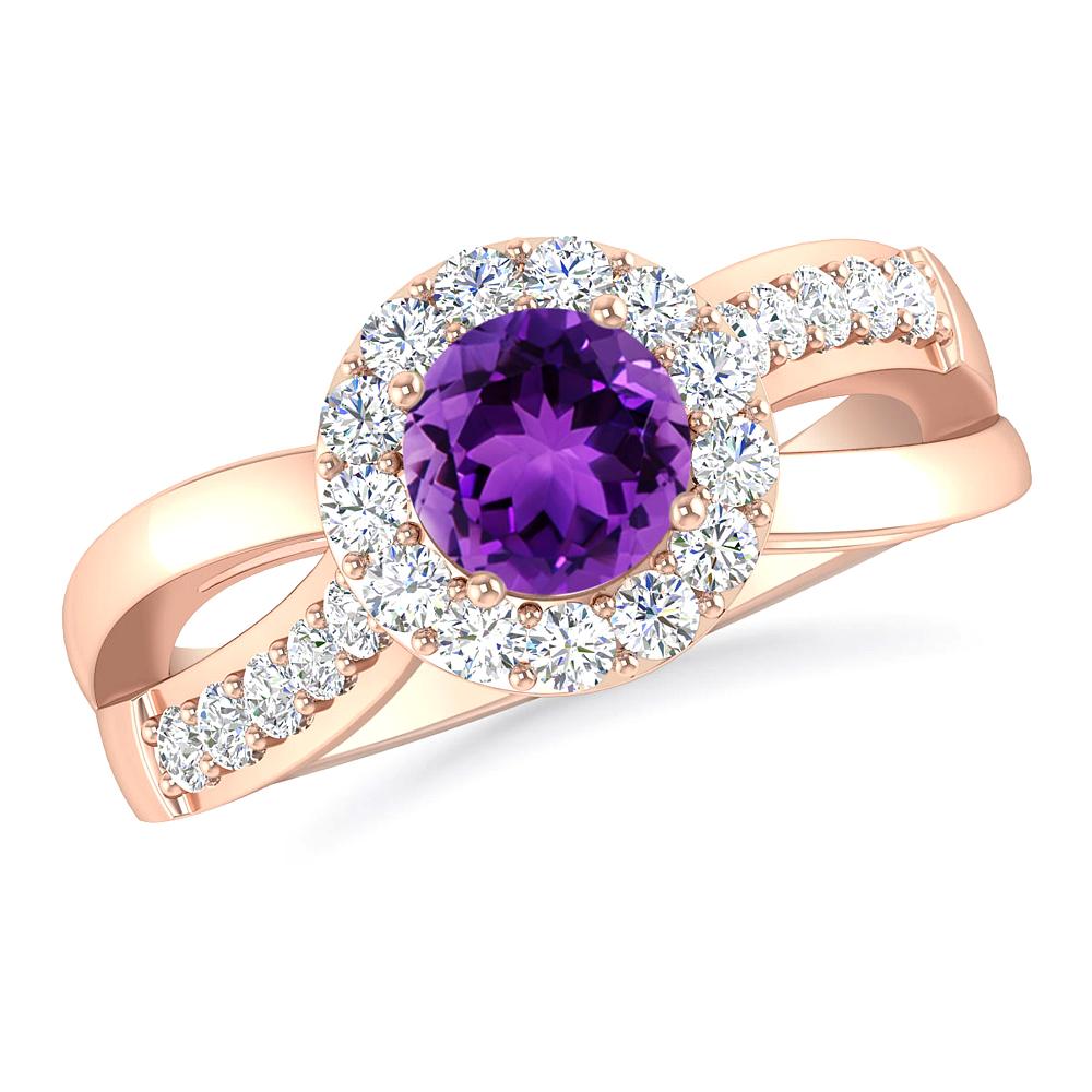 Rose Gold - Amethyst