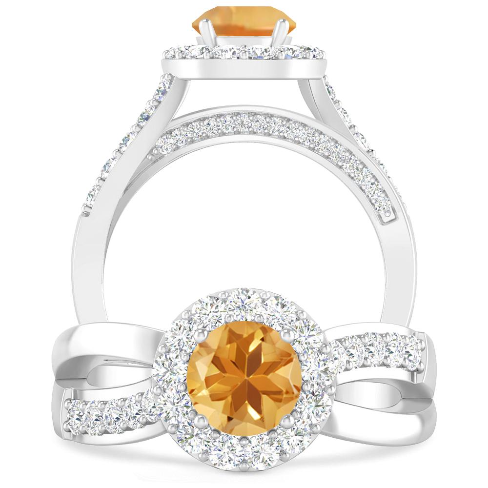 White Gold - Citrine