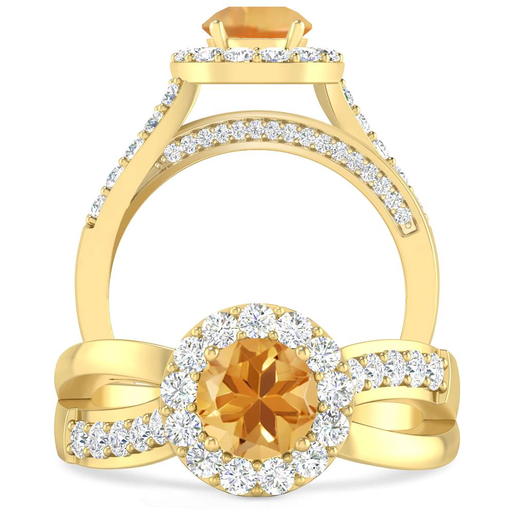 Yellow Gold - Citrine