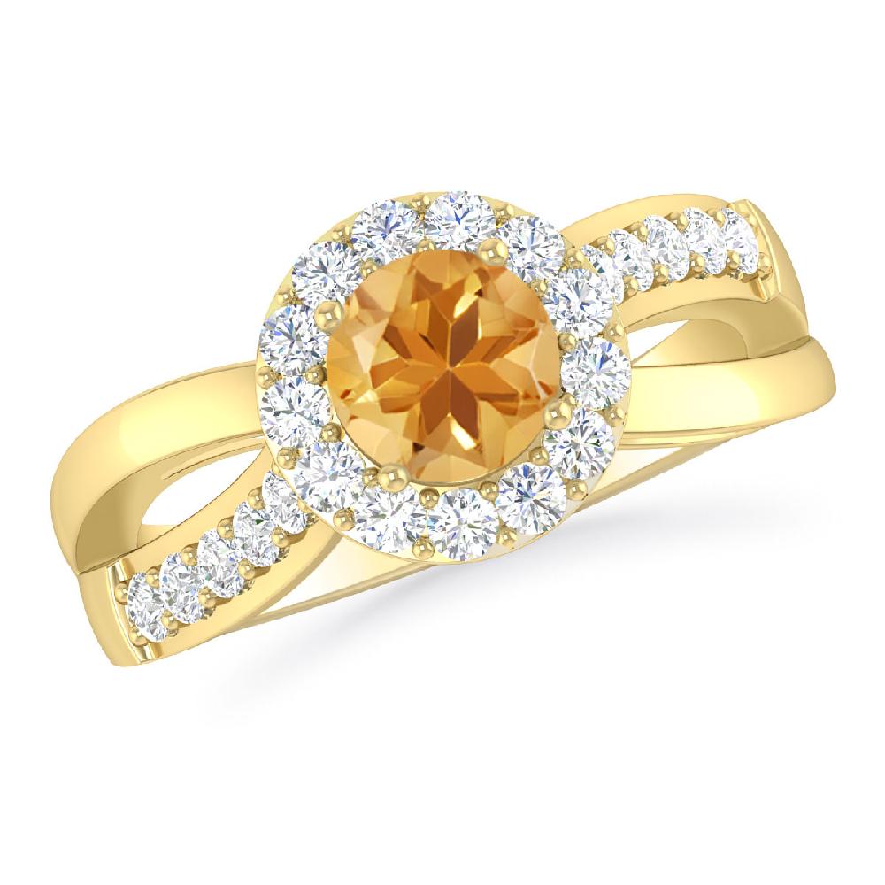 Yellow Gold - Citrine