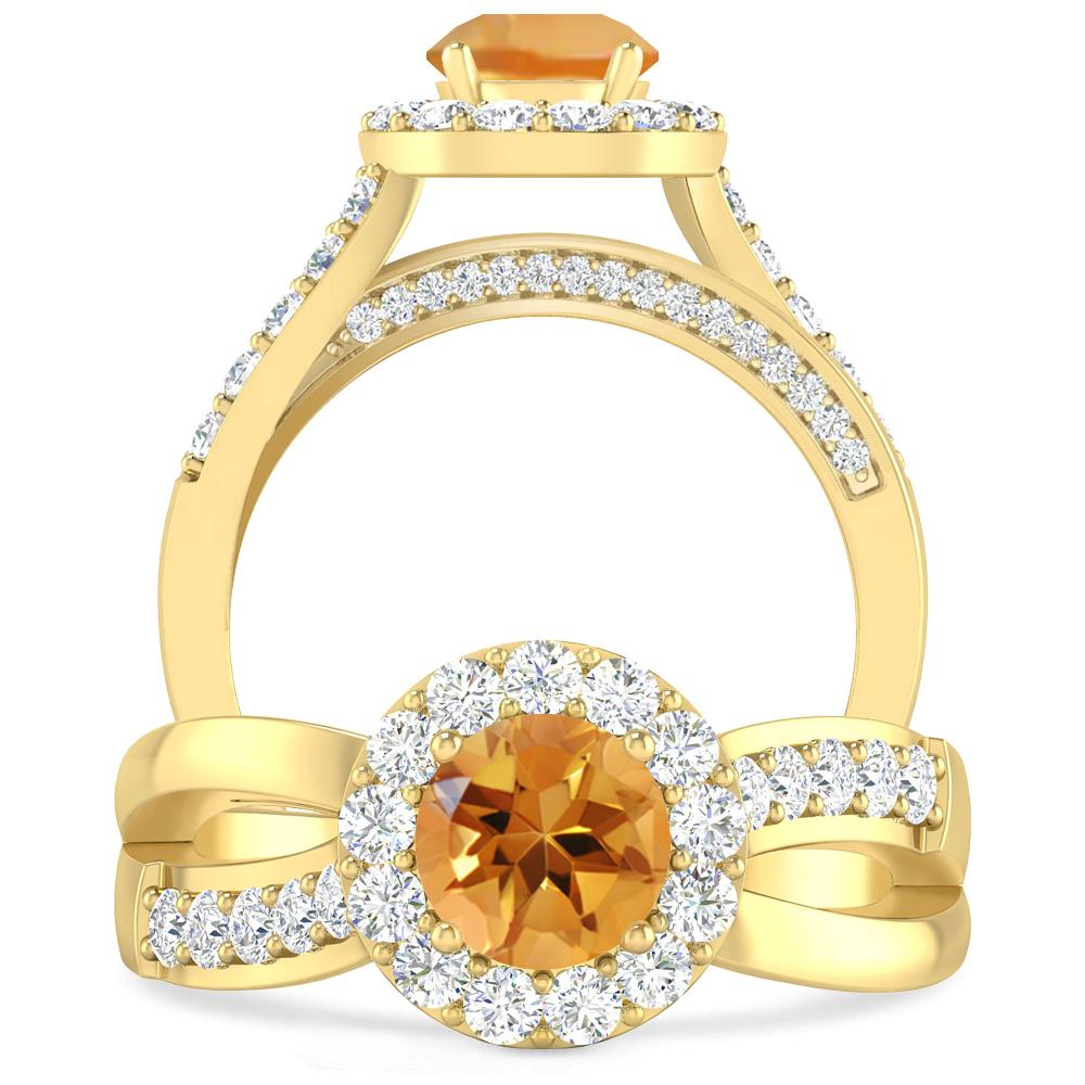 Yellow Gold - Citrine