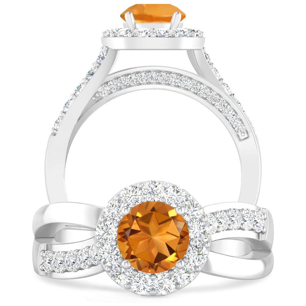 White Gold - Citrine