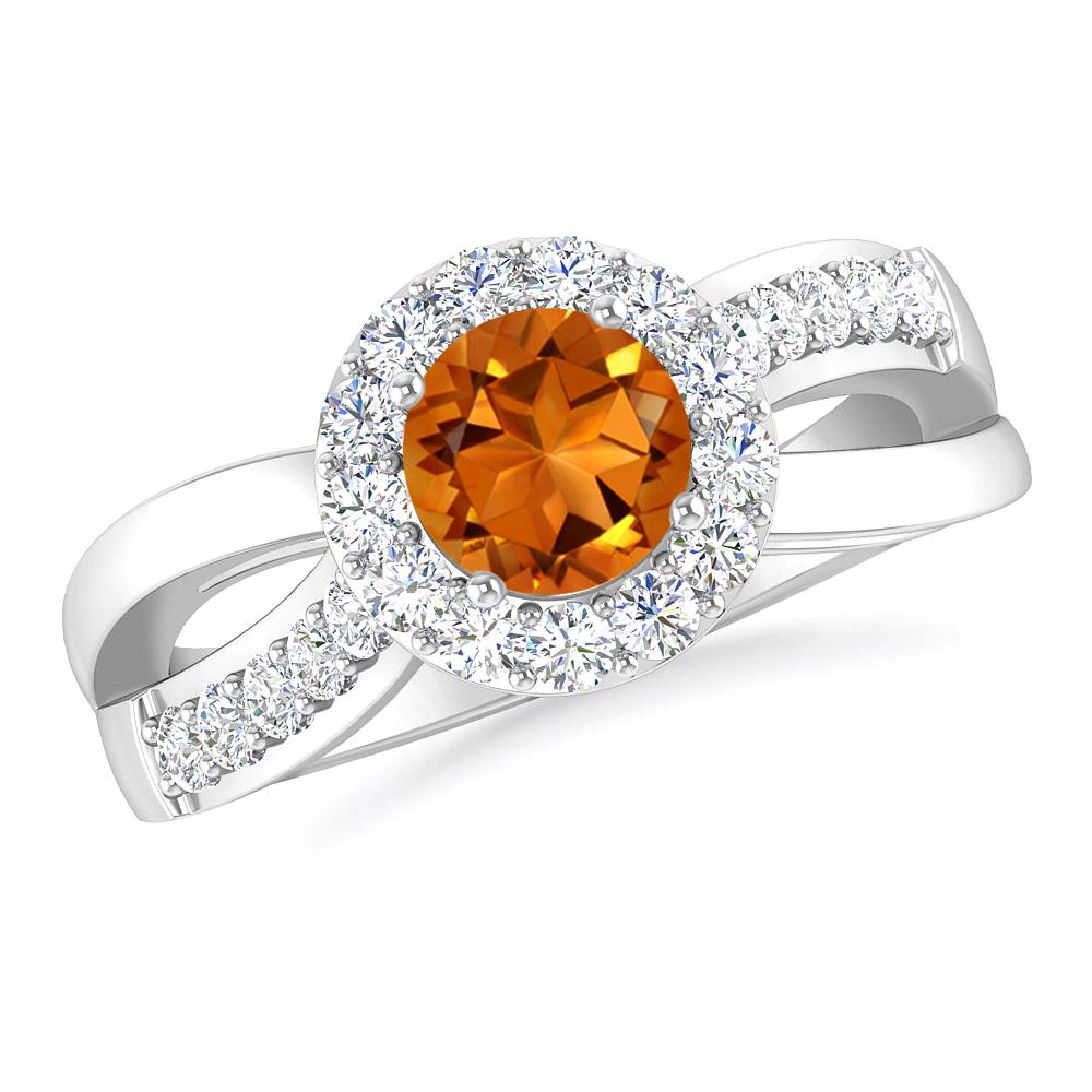 White Gold - Citrine