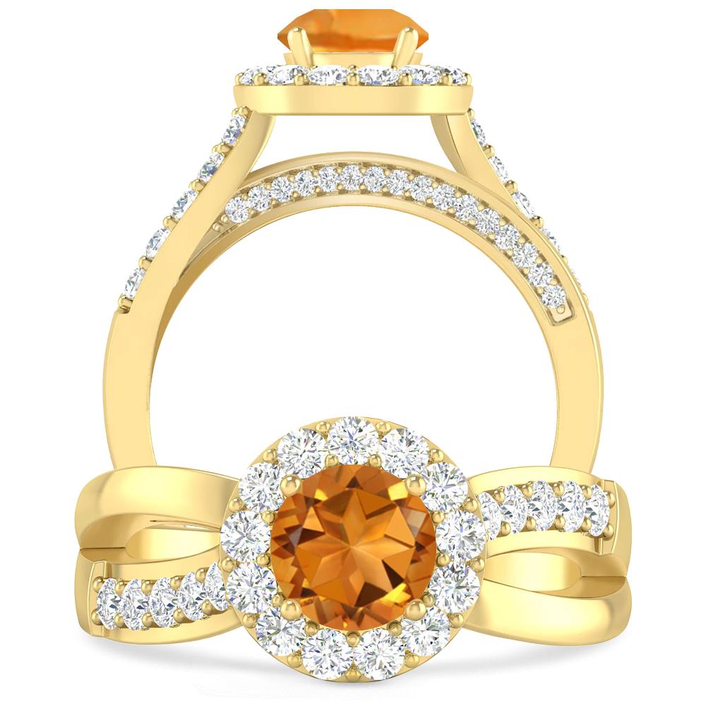 Yellow Gold - Citrine