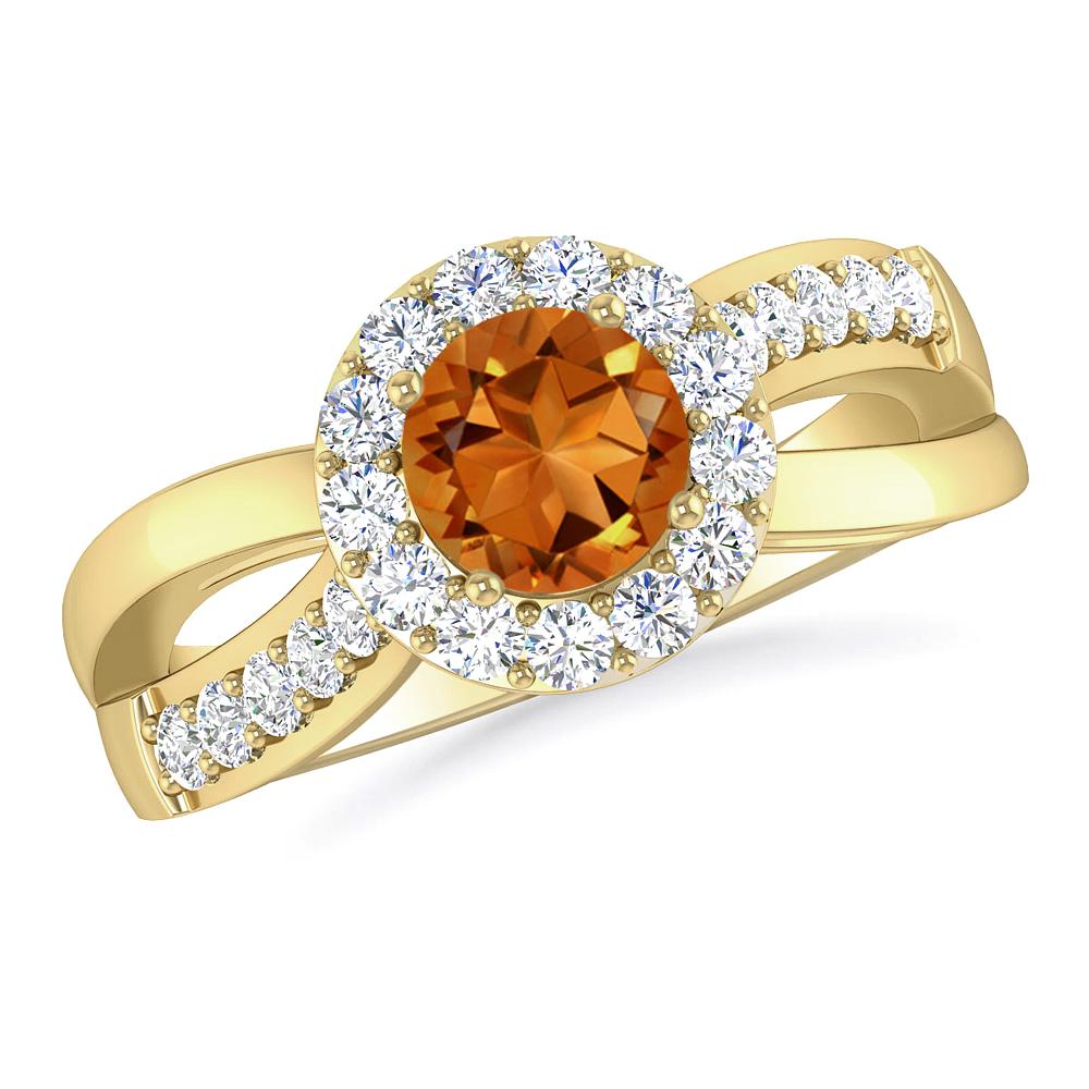 Yellow Gold - Citrine