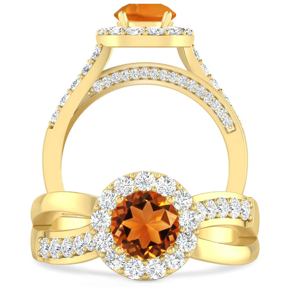 Yellow Gold - Citrine