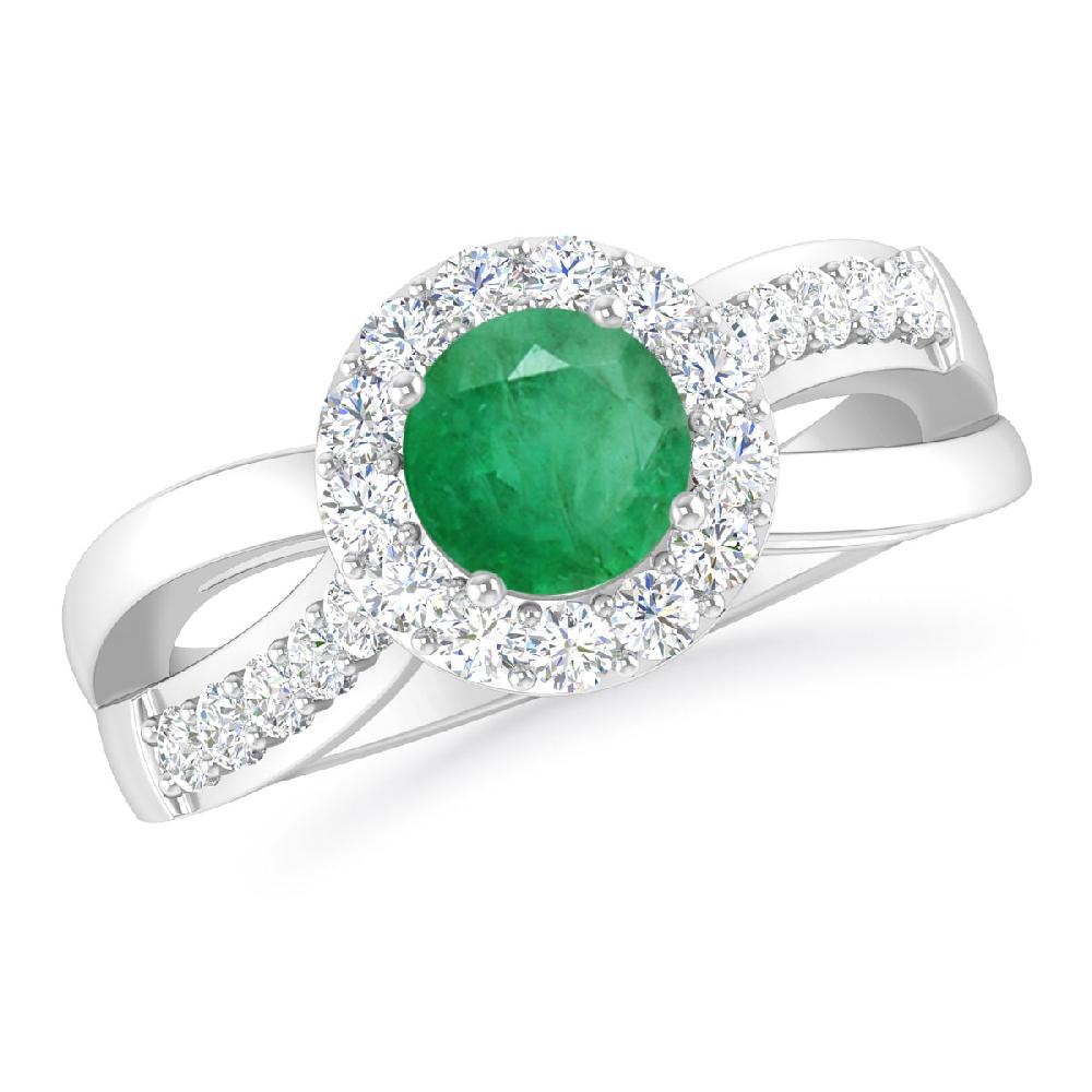 White Gold - Emerald