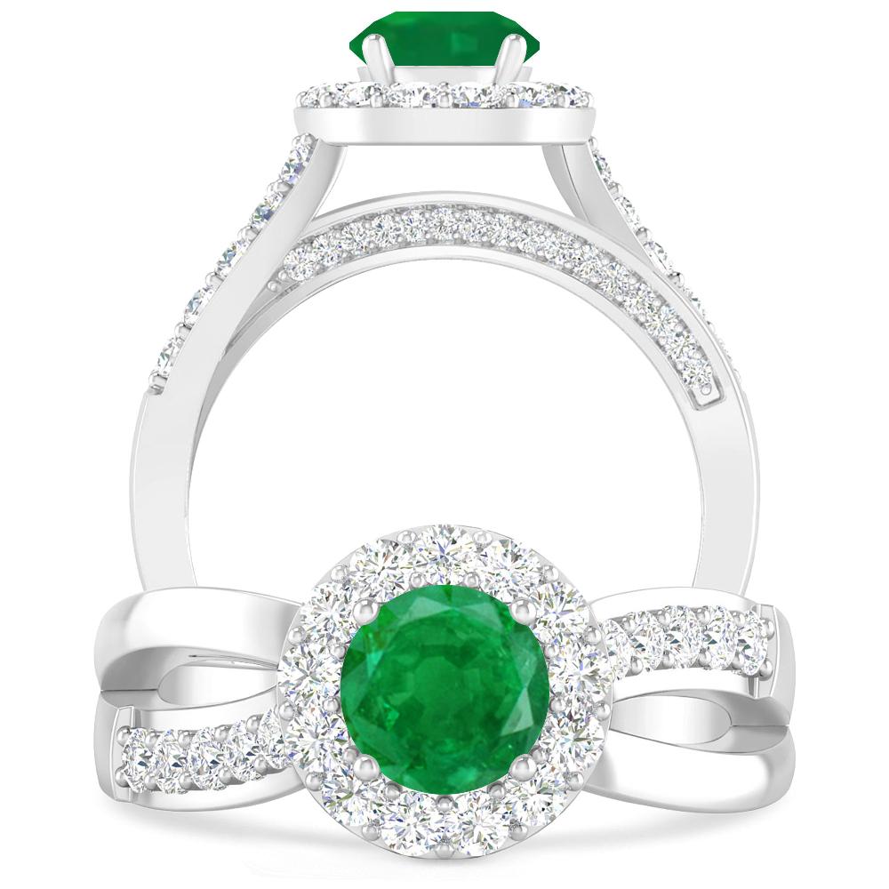 White Gold - Emerald