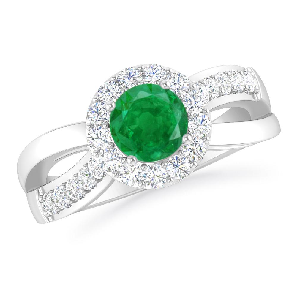 White Gold - Emerald