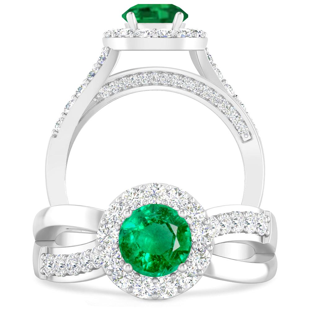 White Gold - Emerald