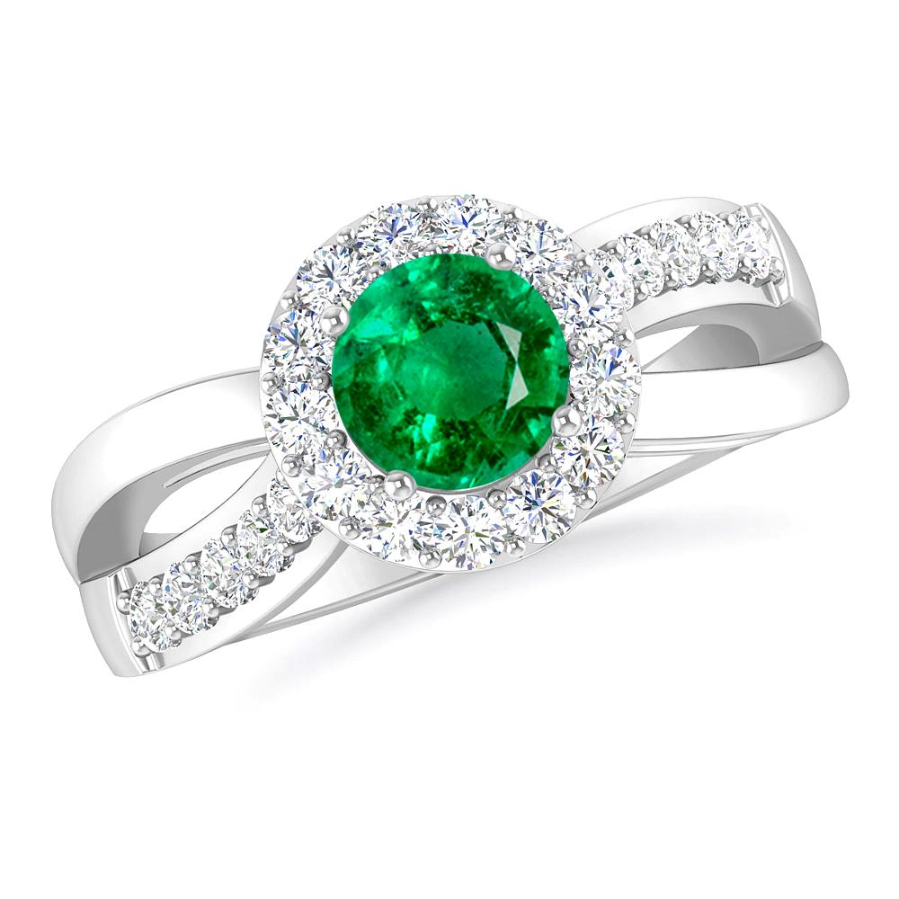 White Gold - Emerald