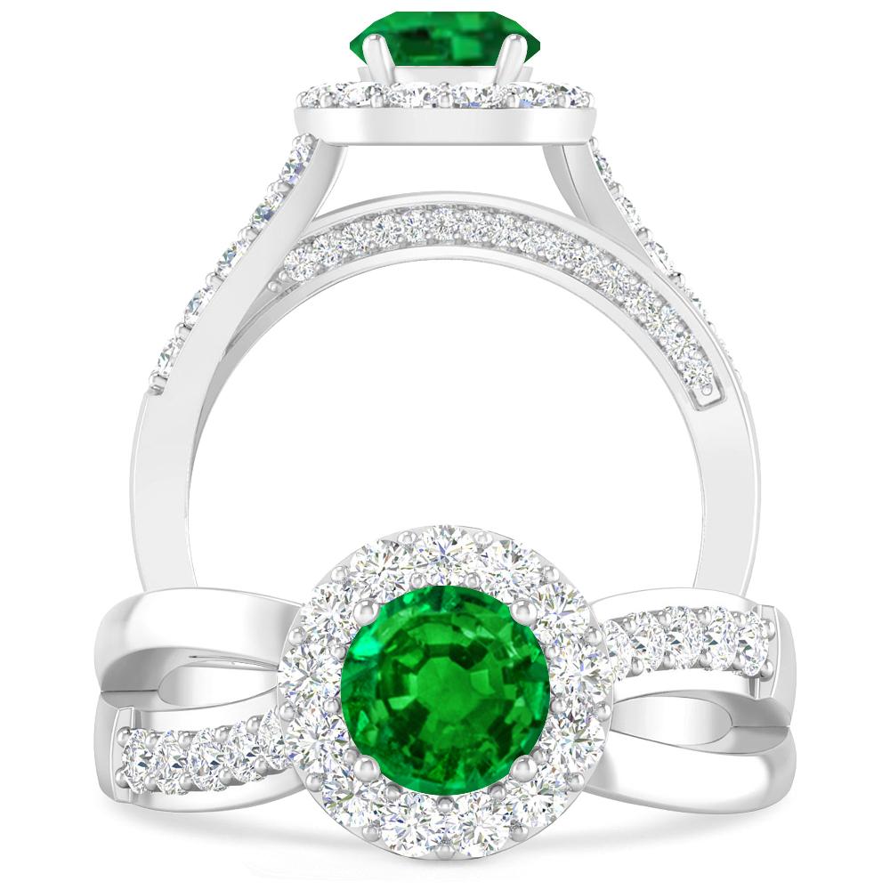 White Gold - Emerald