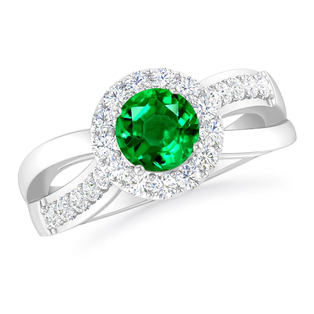 White Gold - Emerald