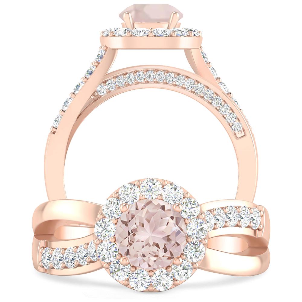 Rose Gold - Morganite