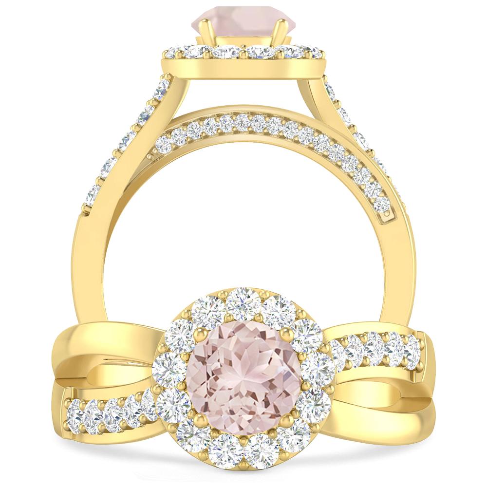 Yellow Gold - Morganite