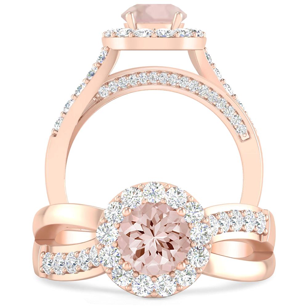 Rose Gold - Morganite