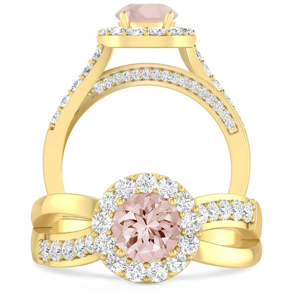 Yellow Gold - Morganite