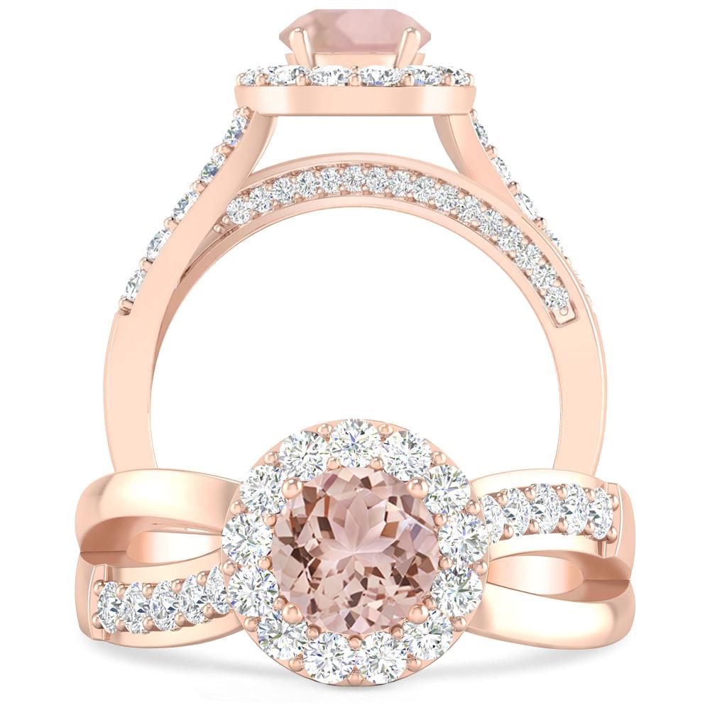 Rose Gold - Morganite