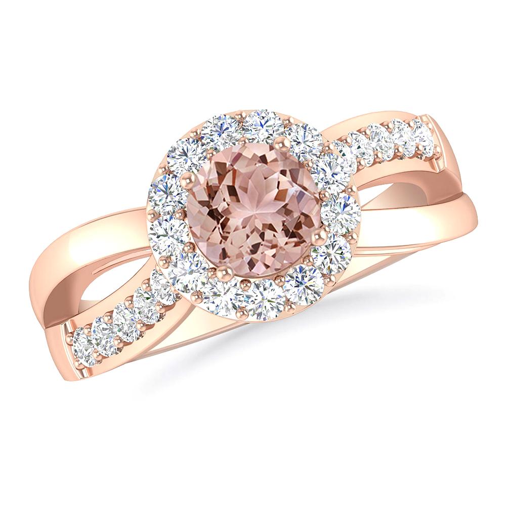 Rose Gold - Morganite