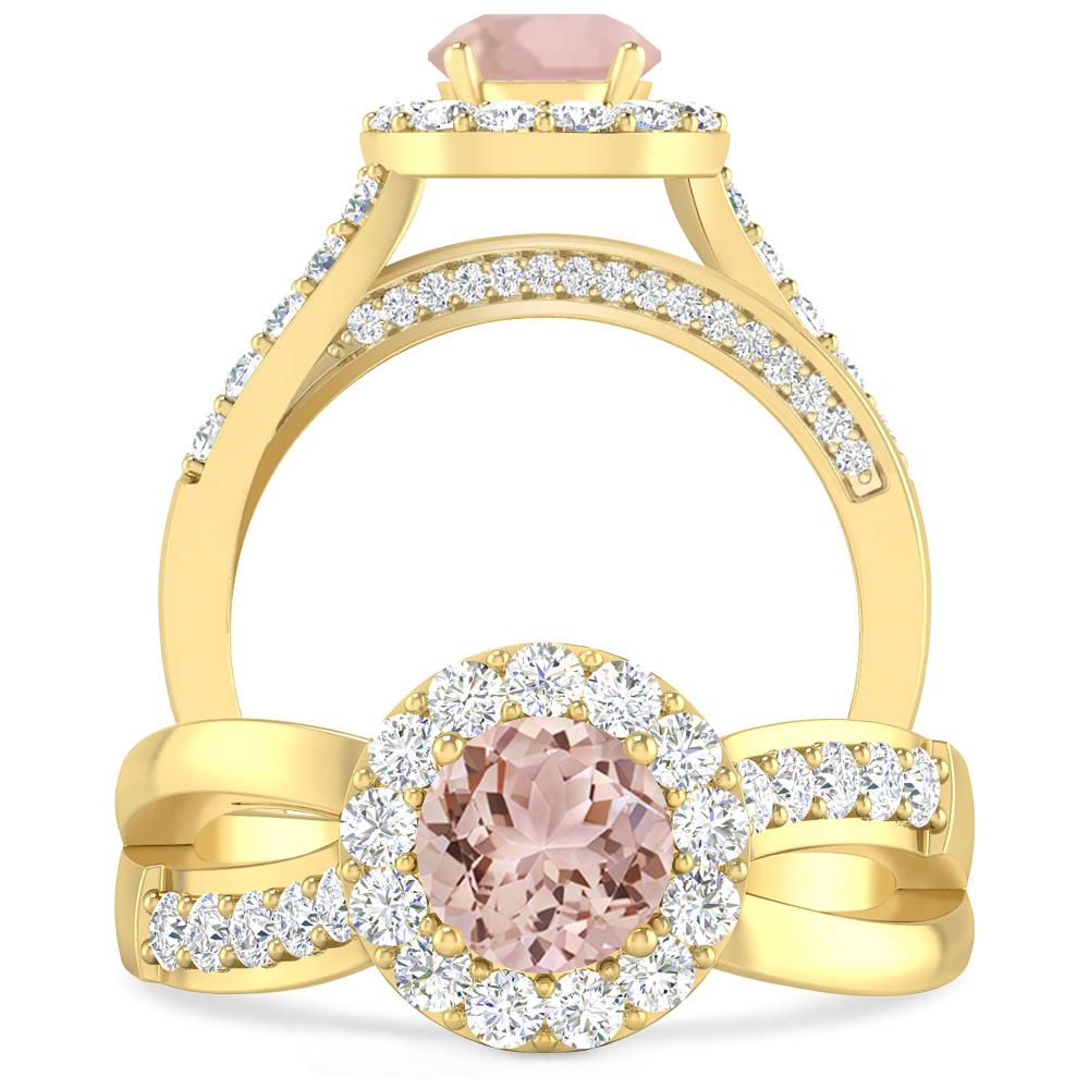 Yellow Gold - Morganite