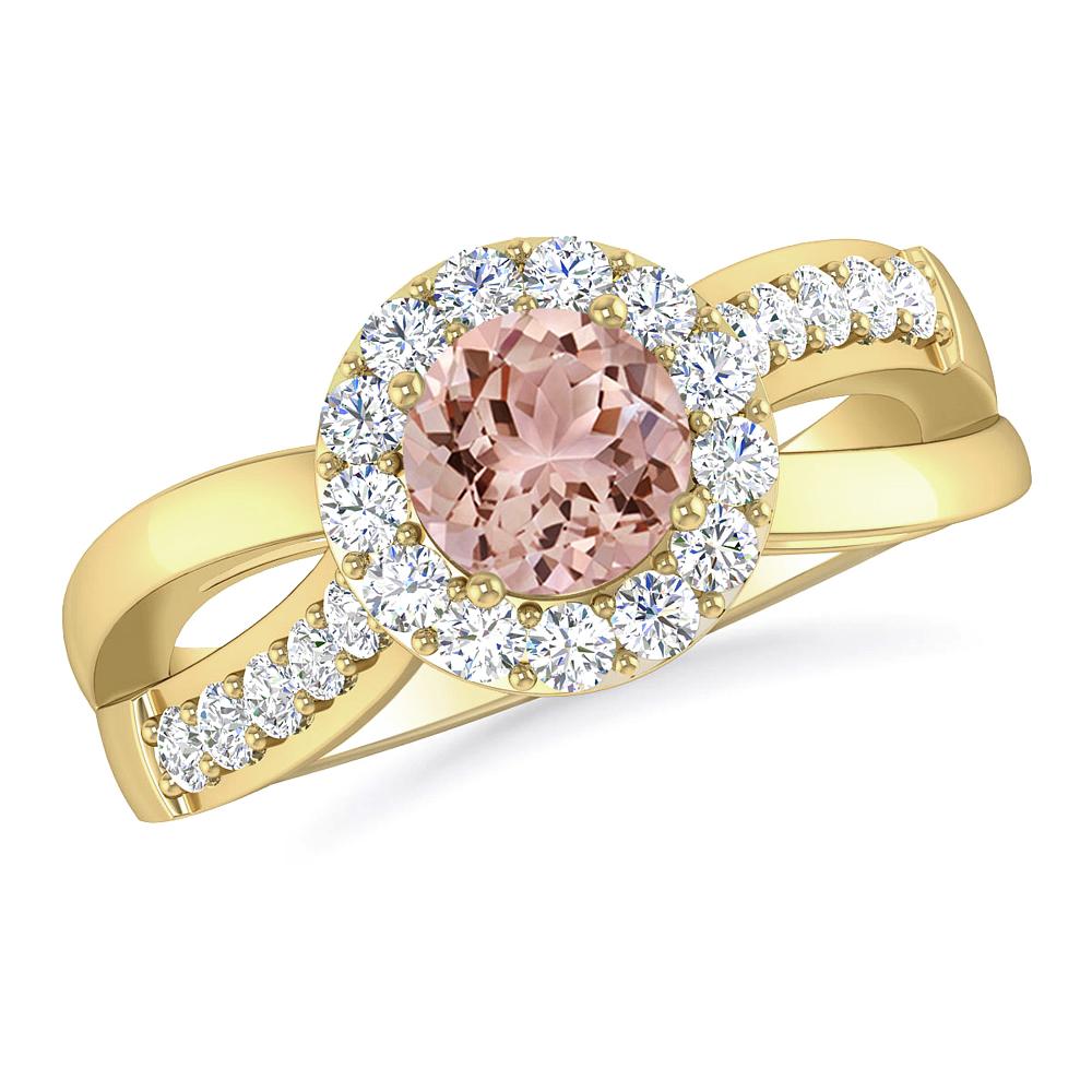 Yellow Gold - Morganite