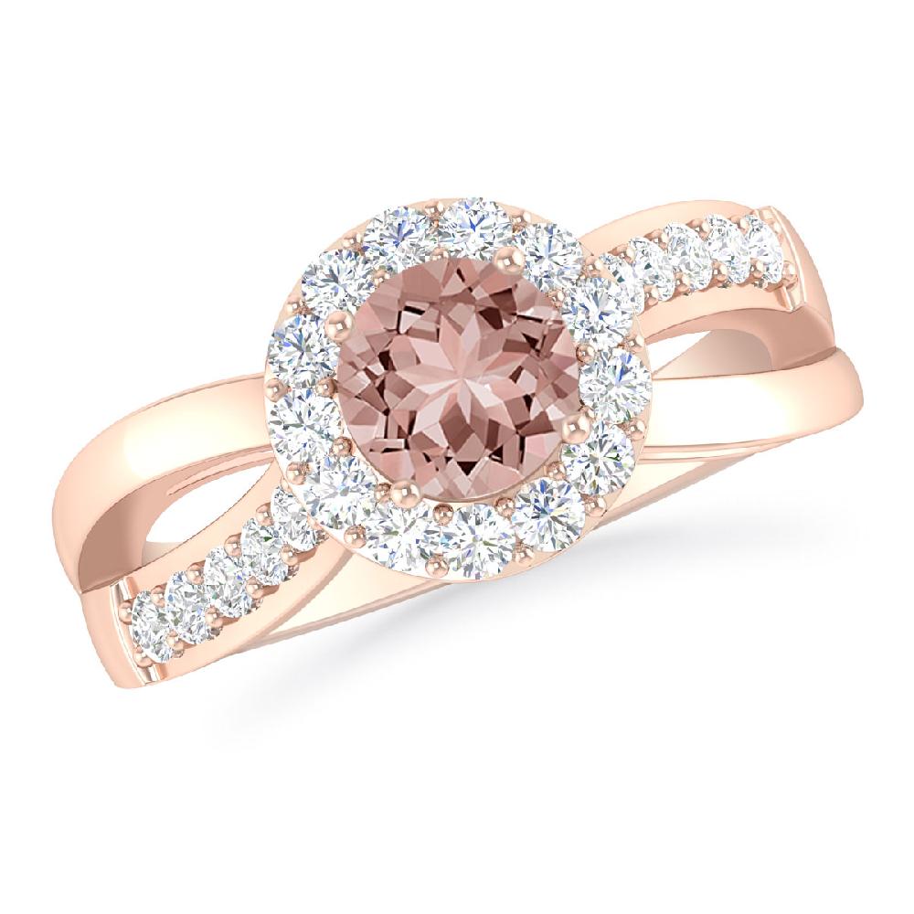 Rose Gold - Morganite