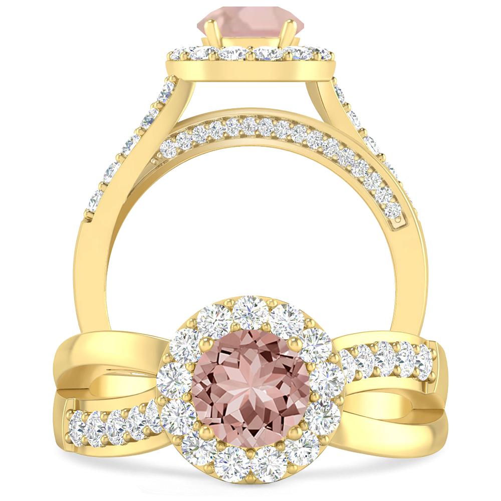 Yellow Gold - Morganite