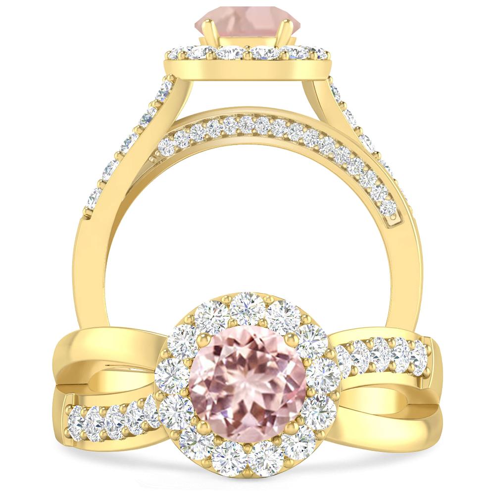 Yellow Gold - Morganite