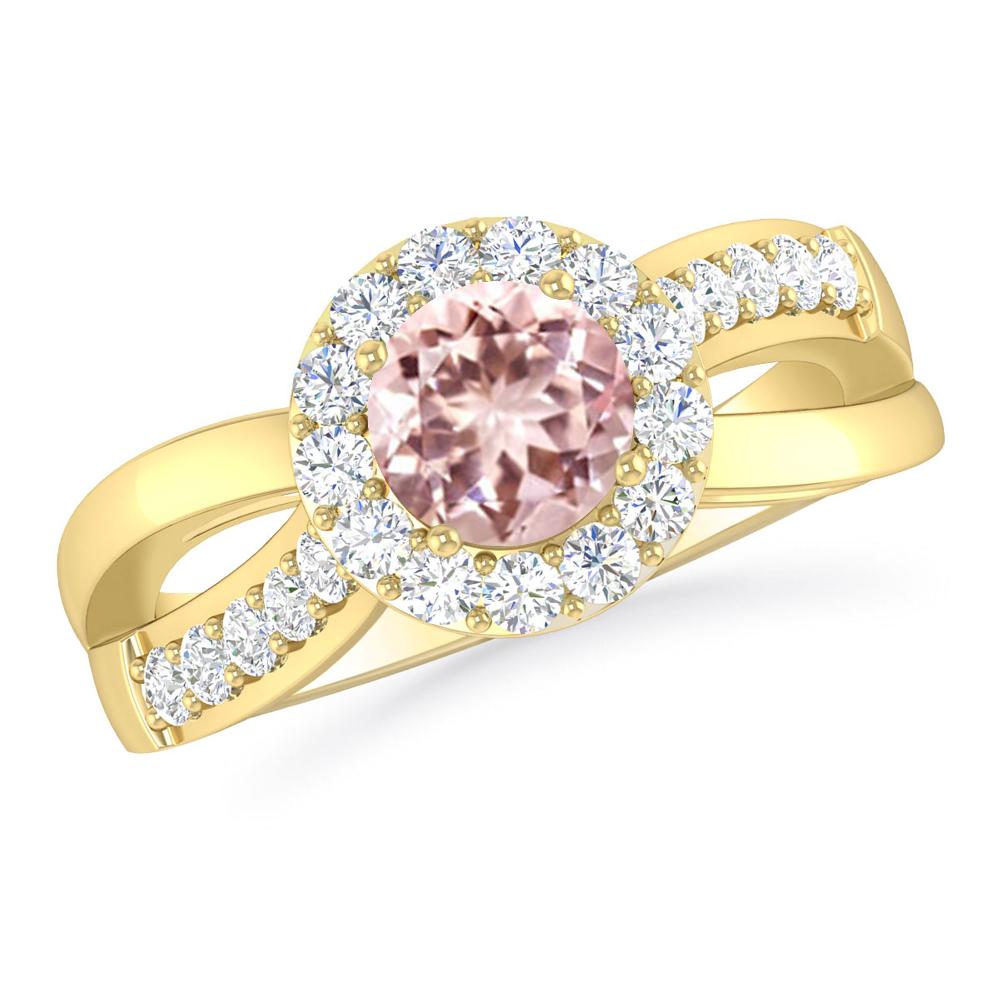 Yellow Gold - Morganite