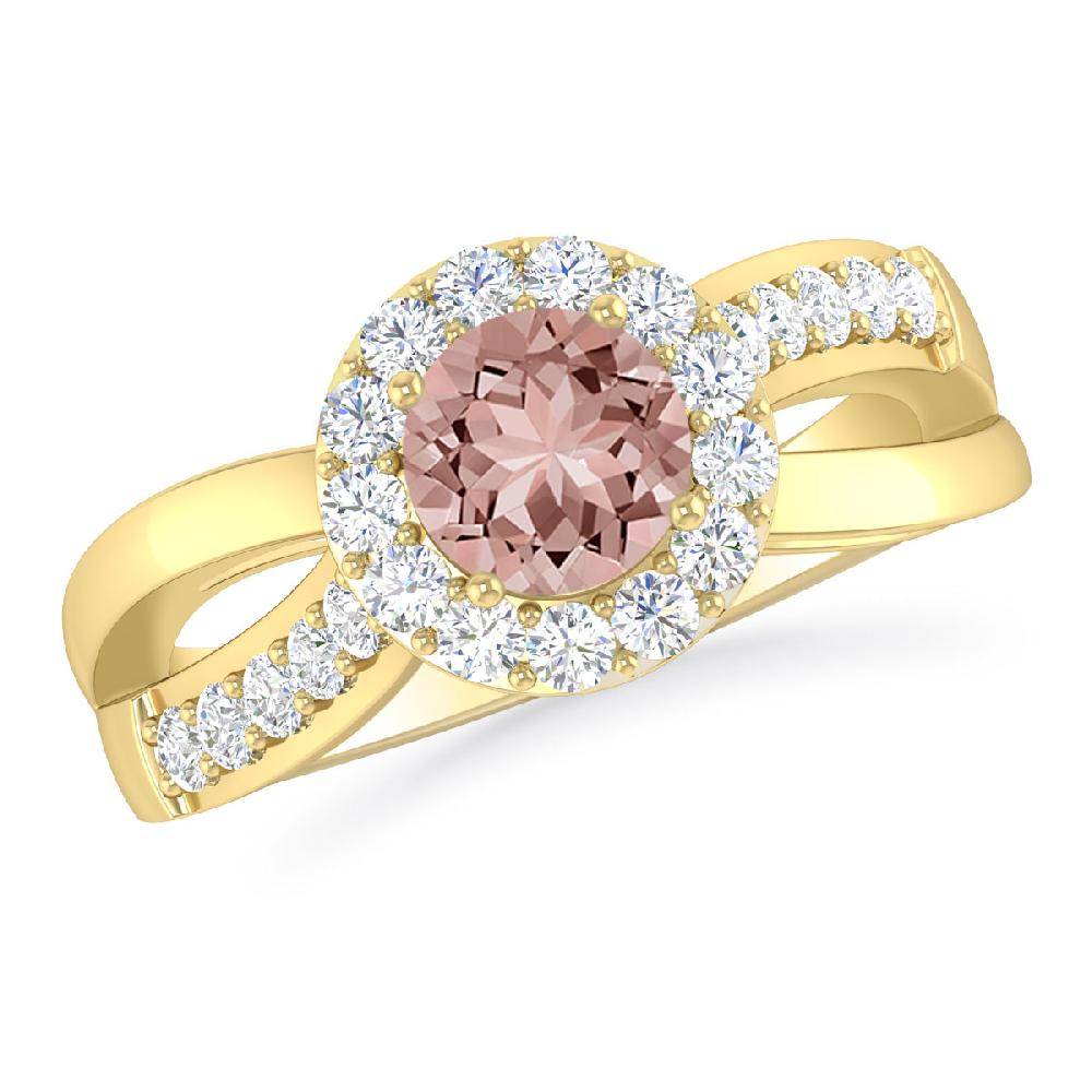 Yellow Gold - Morganite