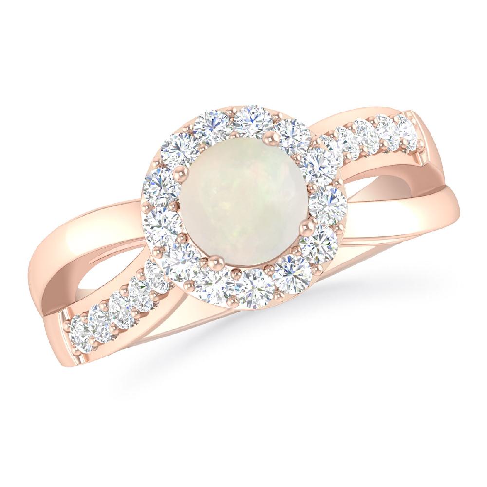 Rose Gold - Opal