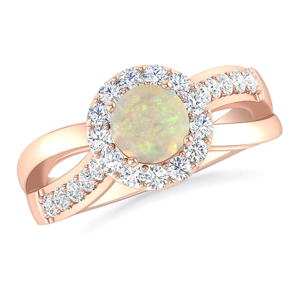 Rose Gold - Opal