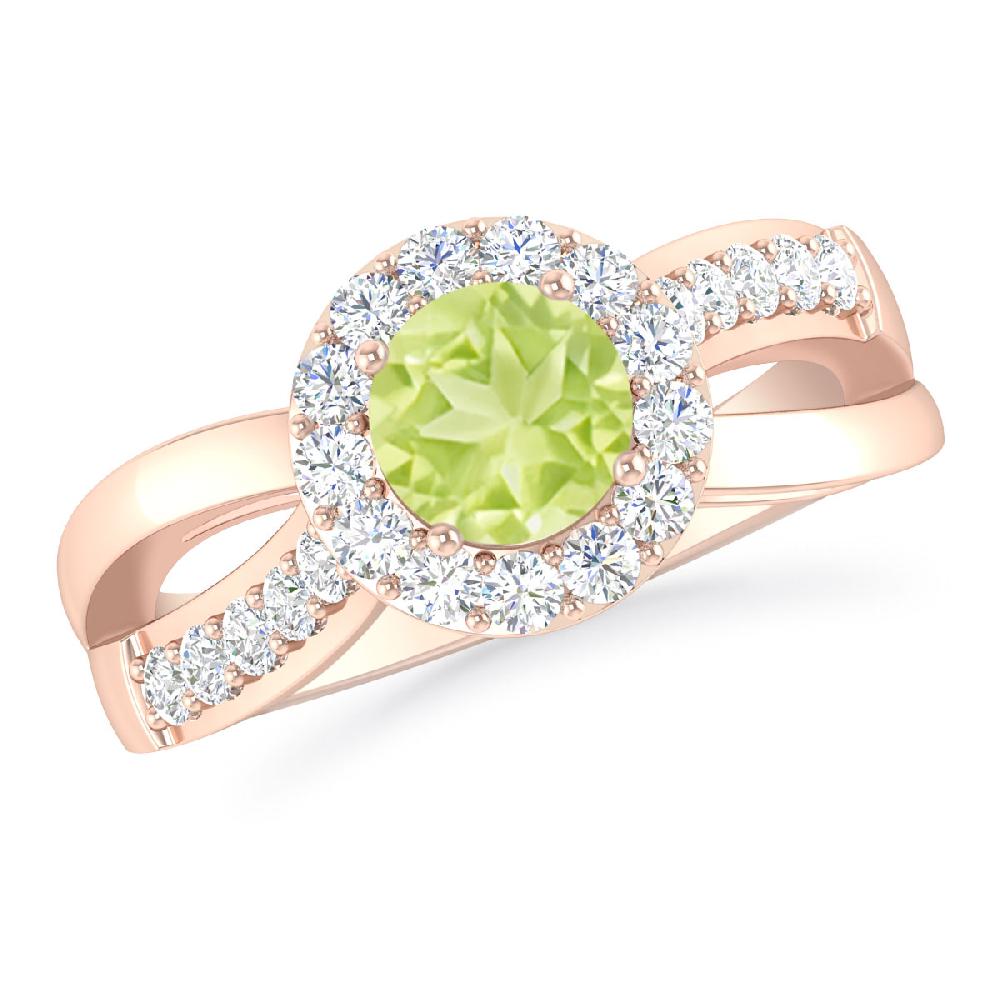 Rose Gold - Peridot