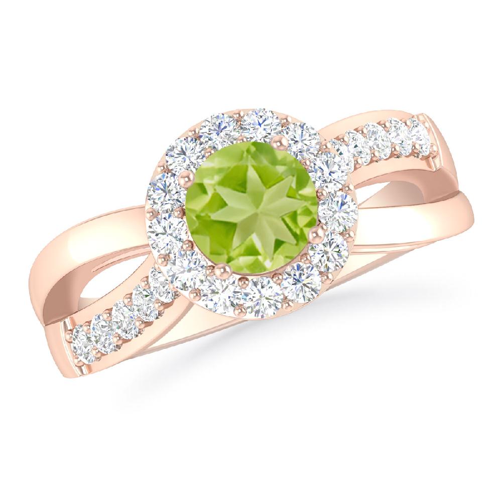 Rose Gold - Peridot