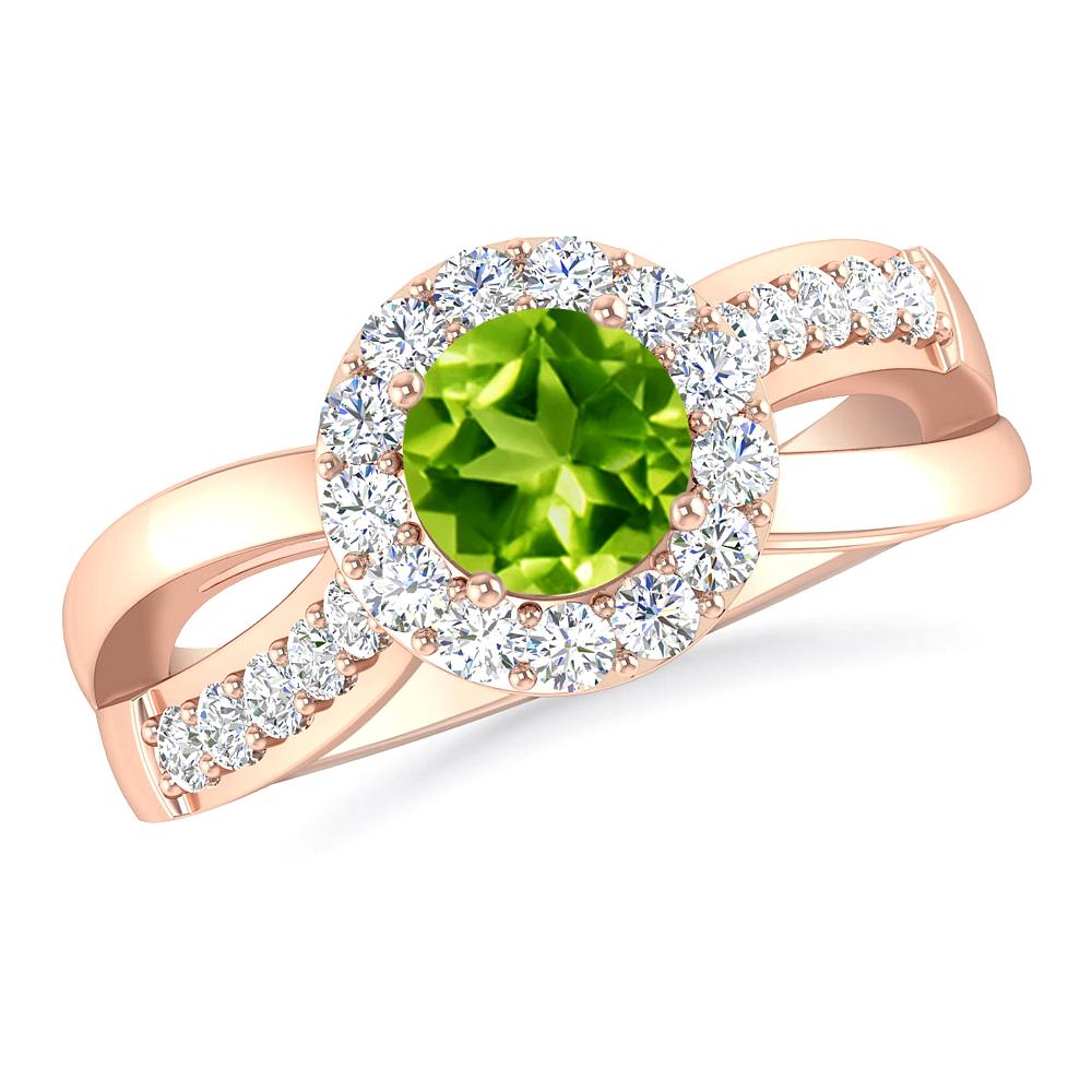 Rose Gold - Peridot