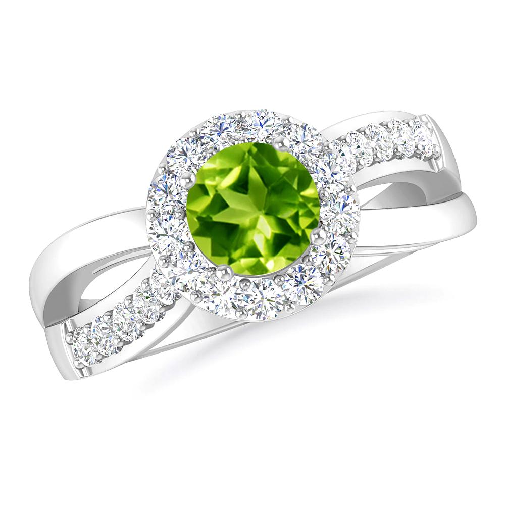 White Gold - Peridot