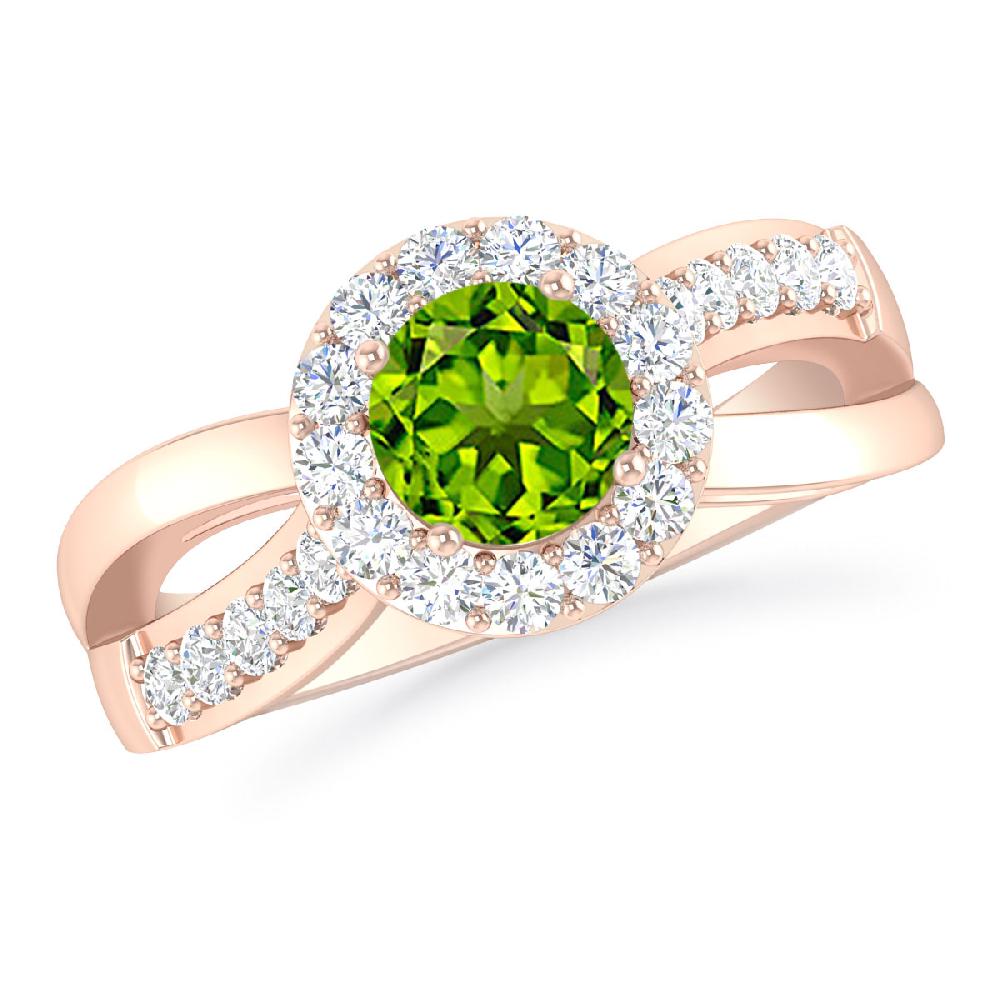 Rose Gold - Peridot