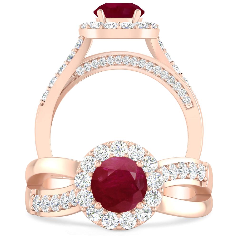 Rose Gold - Ruby