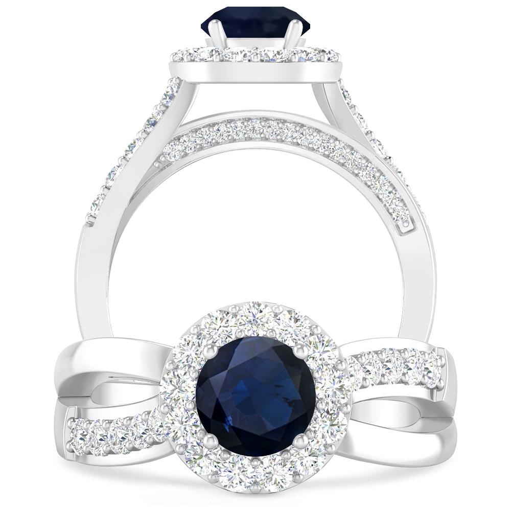 White Gold - Sapphire