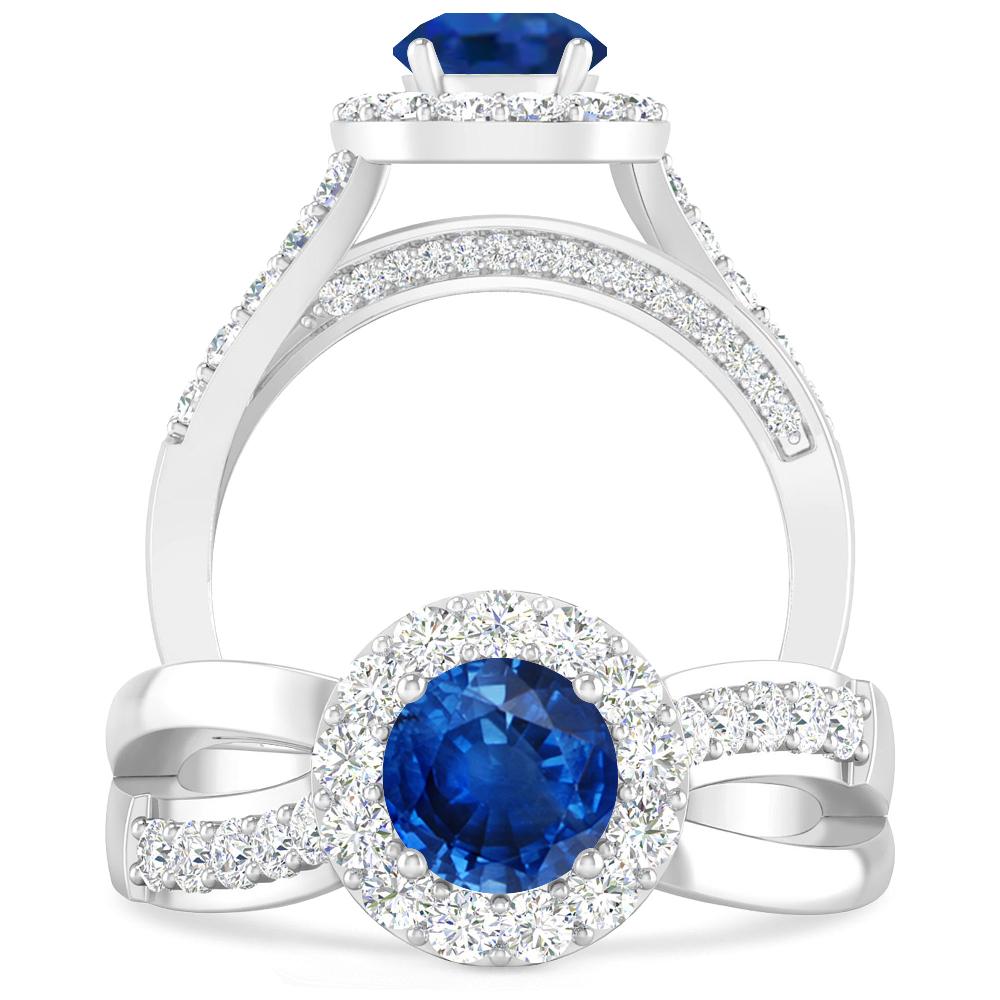 White Gold - Sapphire