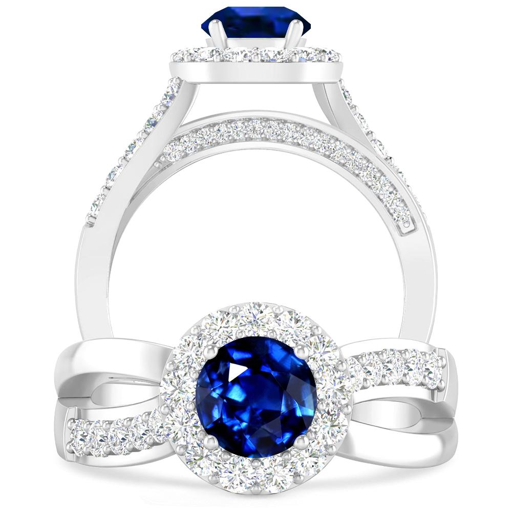 White Gold - Sapphire