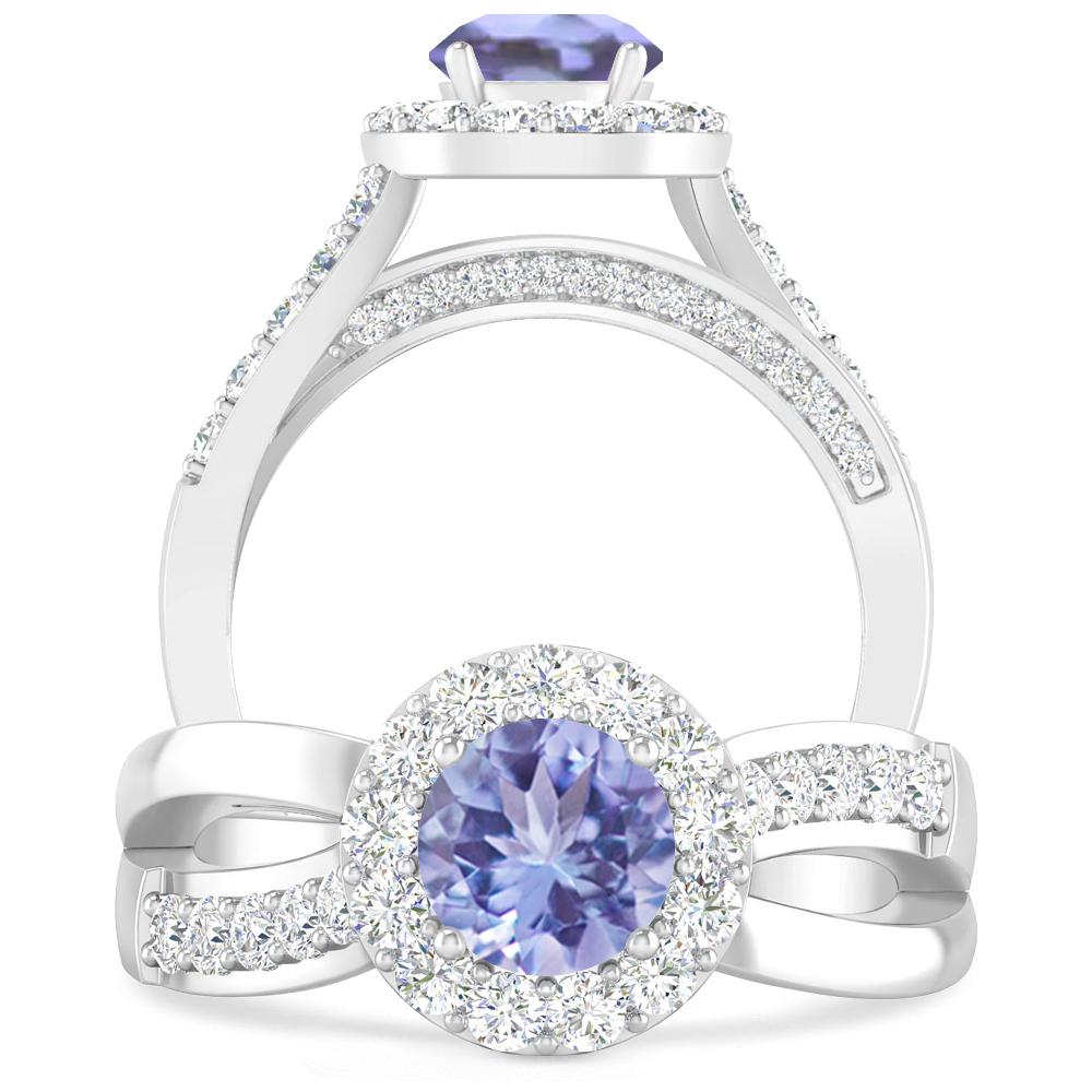 White Gold - Tanzanite