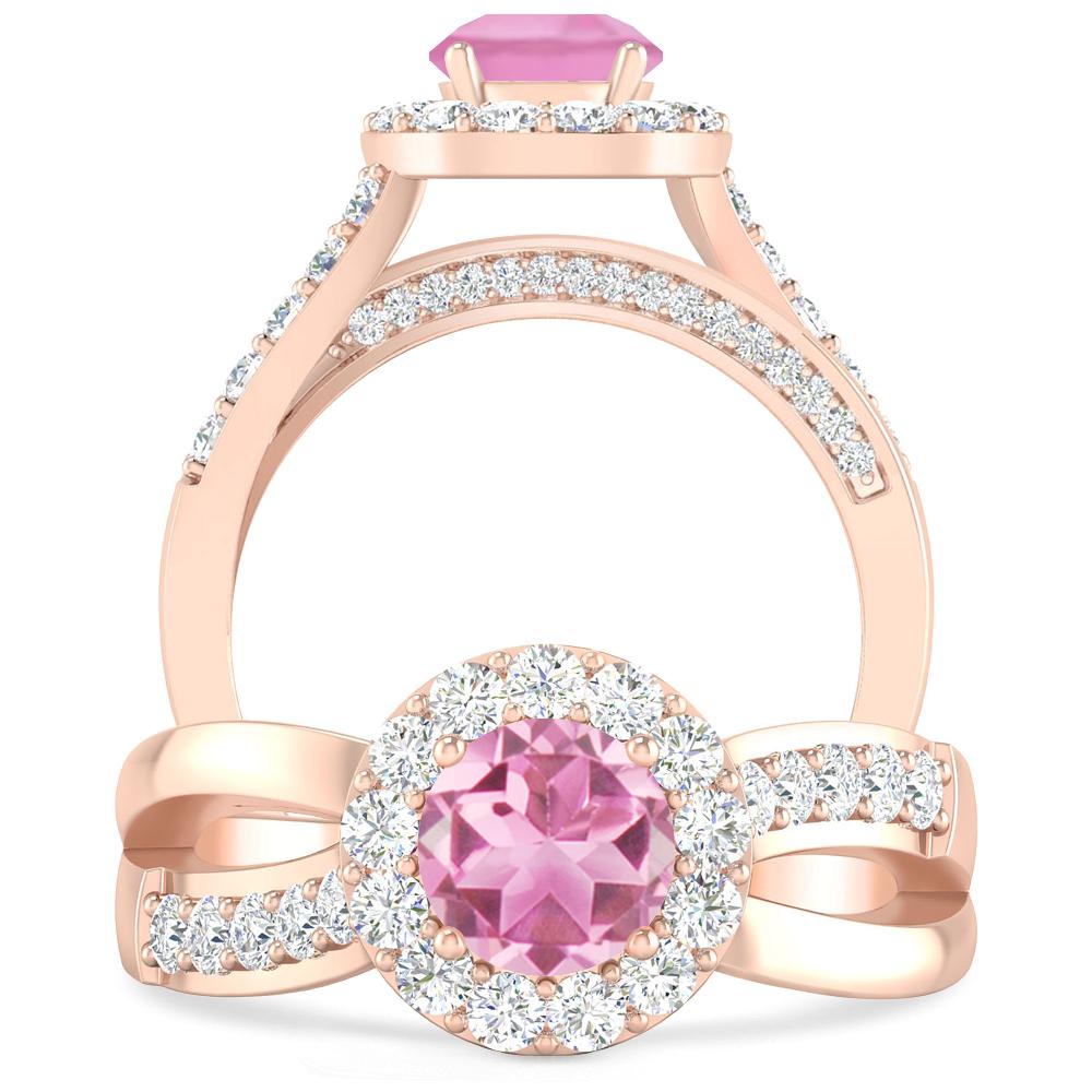 Rose Gold - Pink Tourmaline