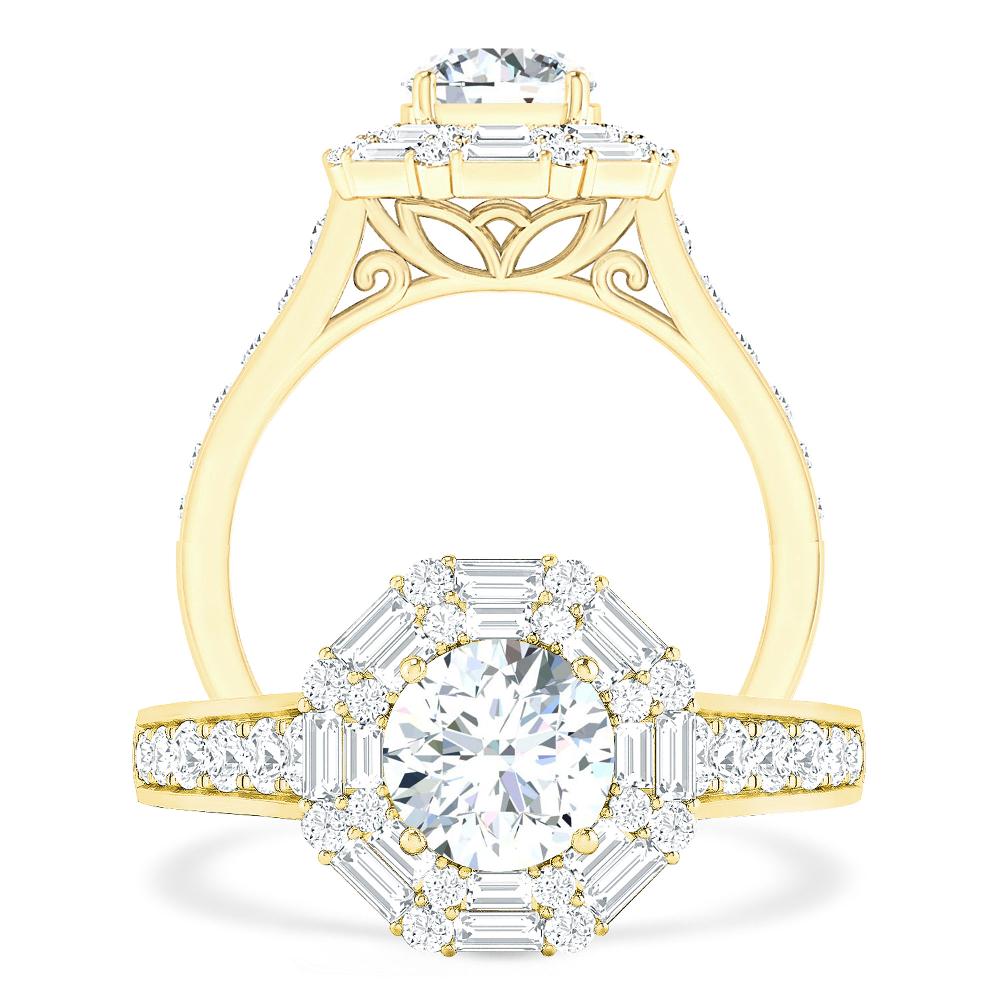 Yellow Gold - Diamond