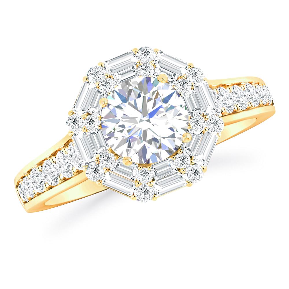 Yellow Gold - Diamond