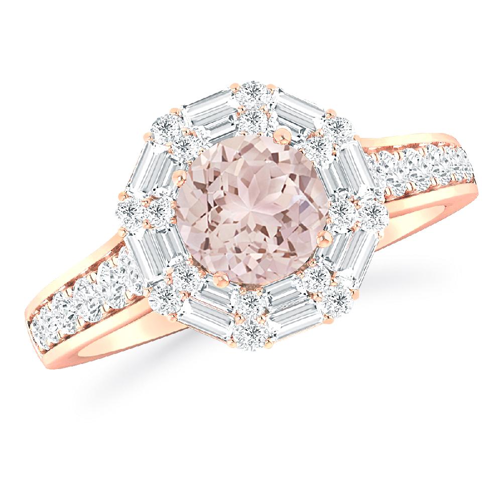 Rose Gold - Morganite