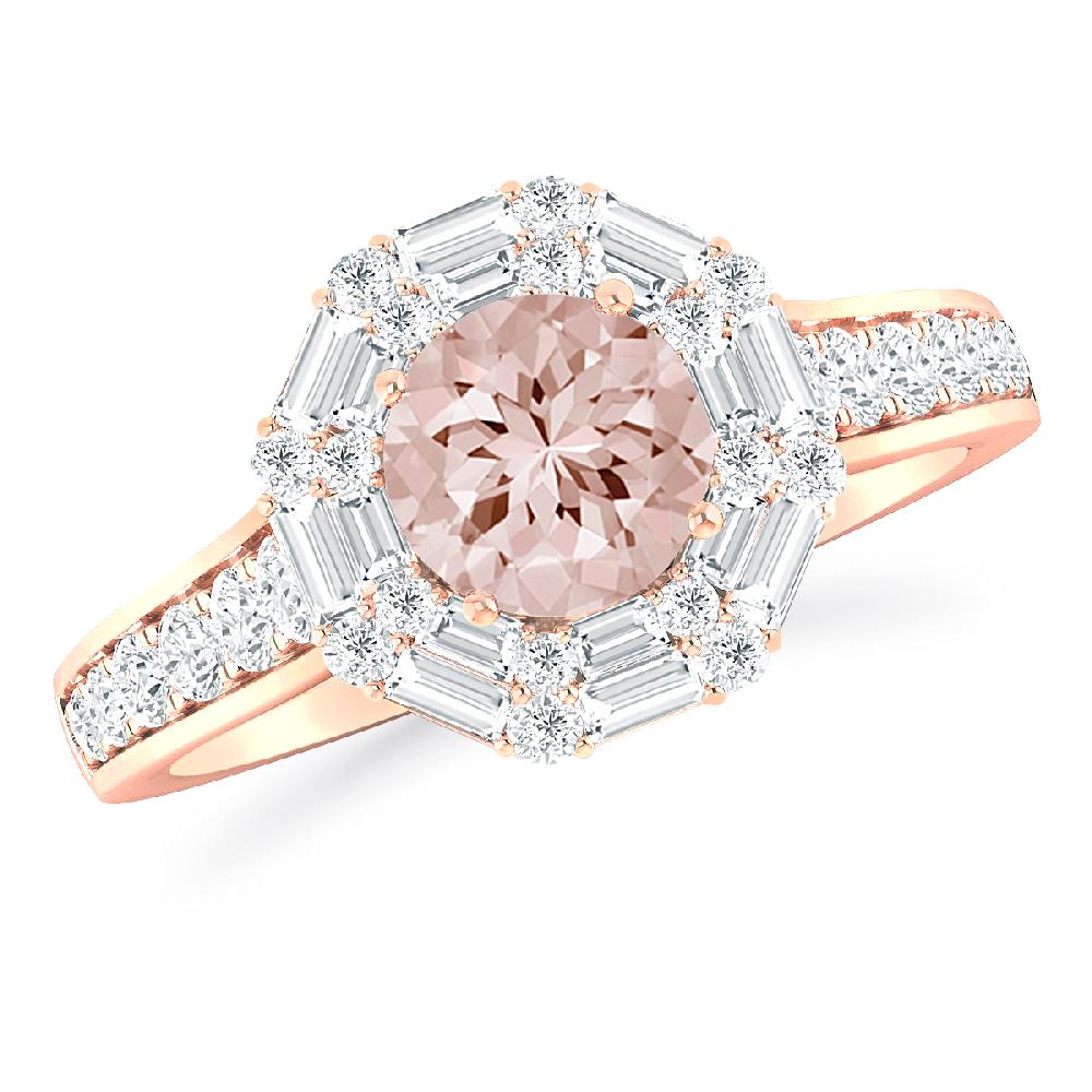 Rose Gold - Morganite