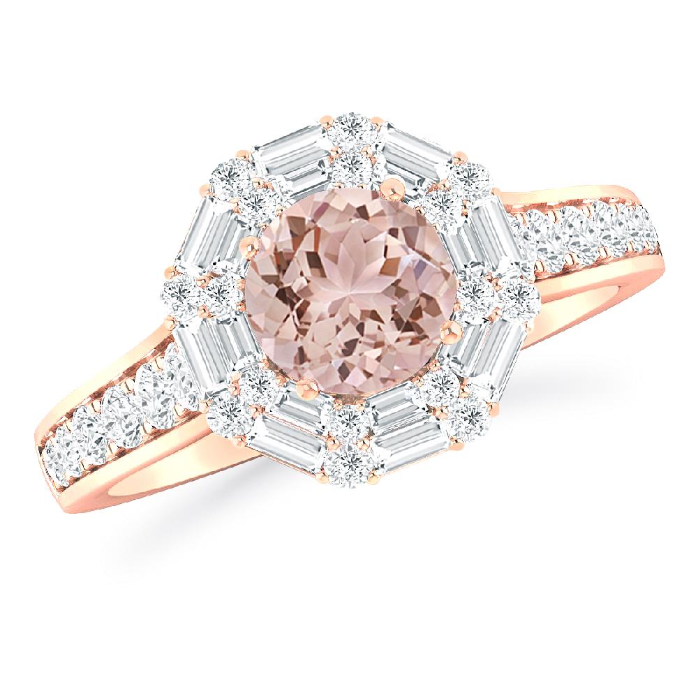 Rose Gold - Morganite