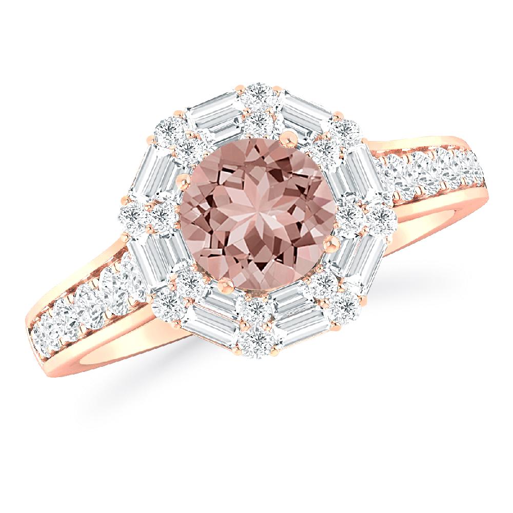 Rose Gold - Morganite